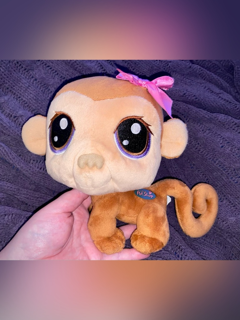 Y2K LPS Littlest Pet Shop Monkey Bobble-Head